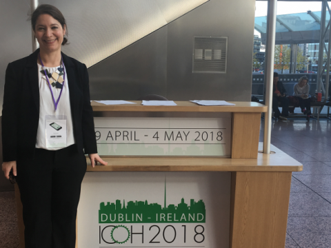 Dr Jo Feary is invited to speak at the International Commission of Occupational Health congress, held in Dublin, 29 April to 4 May 2018