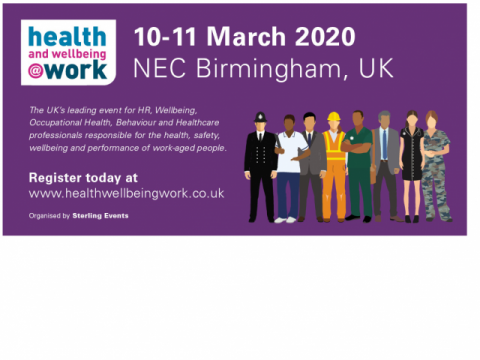 'Health and Wellbeing Conference 2020' promotional image
