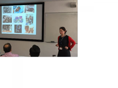 Dr Jo Feary presents 'Occupational Asthma' on the Allergic Airways Disease module of the University of Southampton's MSc Allergy Masters course, 14 March 2018